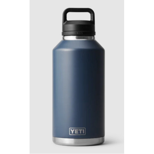 Yeti Rambler 64oz Bottle Navy w/Chug