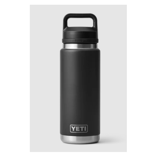 Yeti Rambler 26oz Bottle Black w/Chug Cap