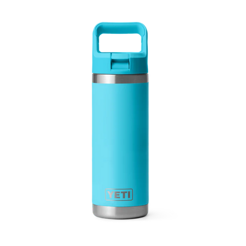 Yeti 18oz Rambler Straw Bottle Reef Blue (532ml)