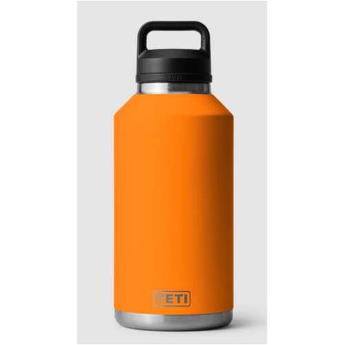 Yeti Rambler 64 oz Bottle Chug King Crab Orange