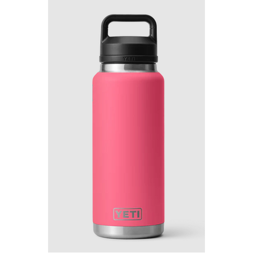 YETI Rambler 36oz Bottle Tropical Pink w/Chug Cap