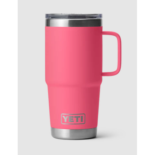 YETI Rambler 20oz Travel Mug Tropical Pink