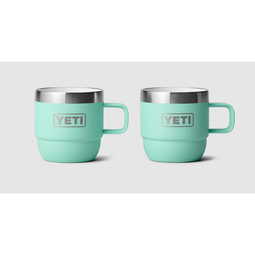 YETI Rambler 6oz Espresso Mug 2pk Seafoam