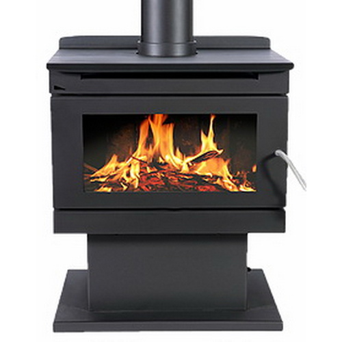 Blaze B500 Radiant/Convection Wood Heater on Pedestal 
