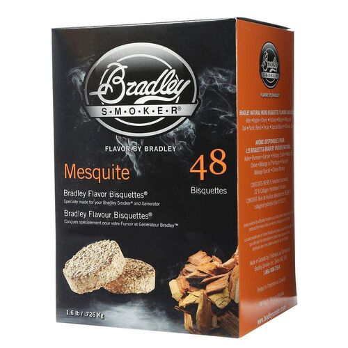 Bradley Bisquette Mesquite - 48 Pack 