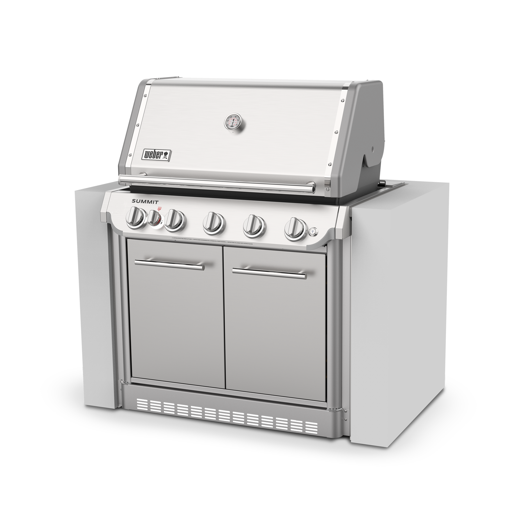 Summit® SB38 Built-In Gas Barbecue Stainless Steel (Natural Gas)
