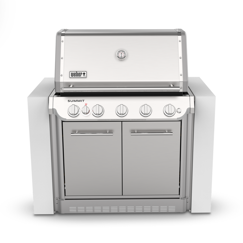 Summit® SB38 Built-In Gas Barbecue Stainless Steel (LPG)