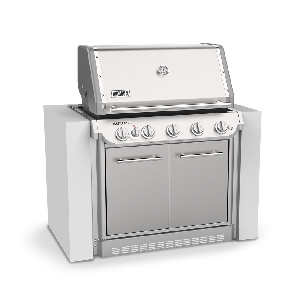 Summit® SB38 Built-In Gas Barbecue Stainless Steel (LPG)