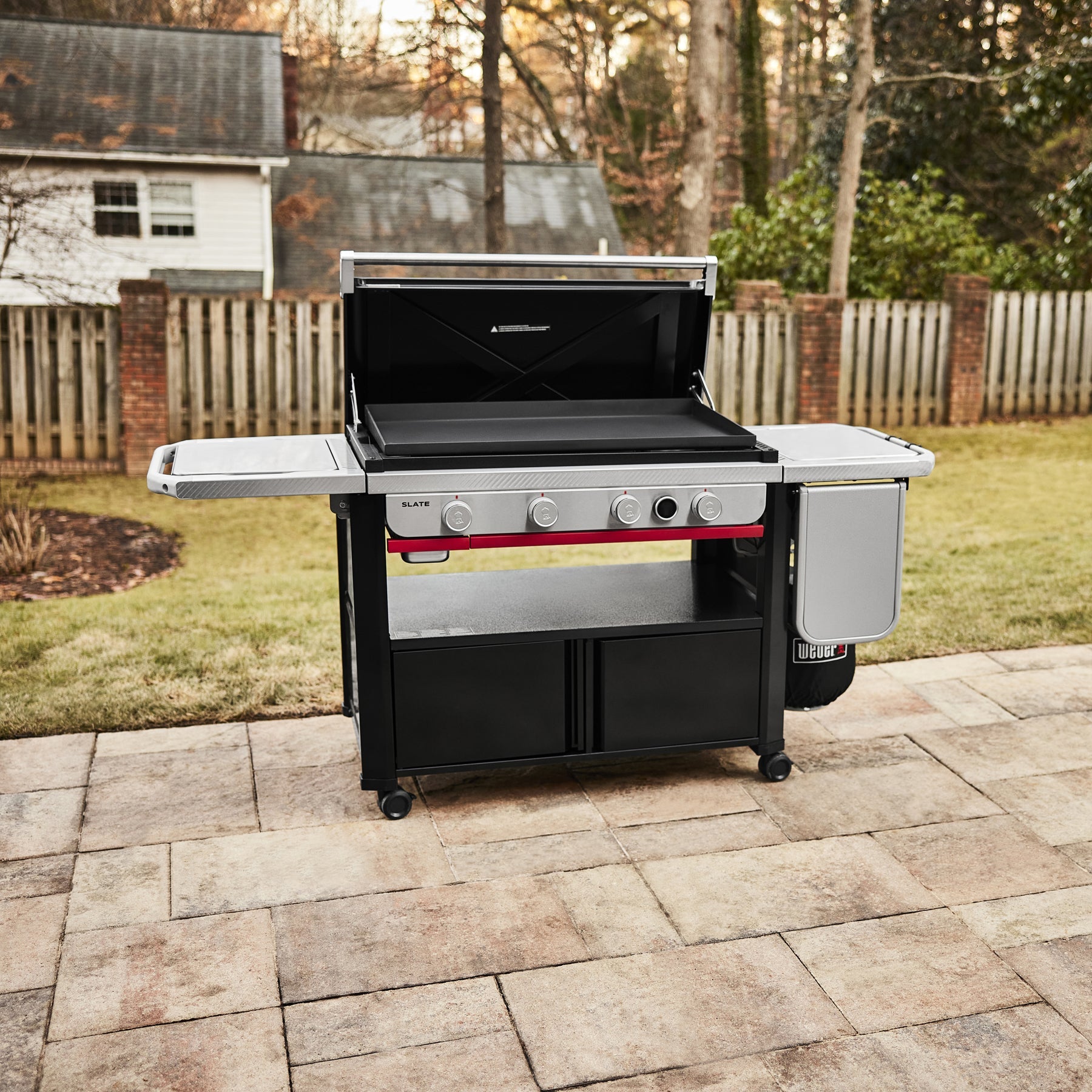 Weber® Slate™ 4 Burner Premium Griddle (36") LPG
