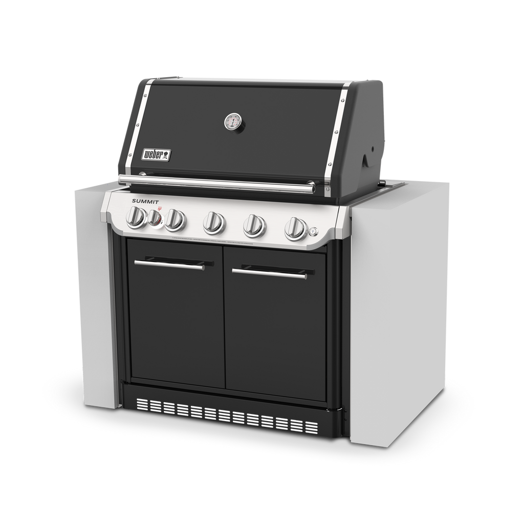 Summit® SB38 Built-In Gas Barbecue Black (Natural Gas)