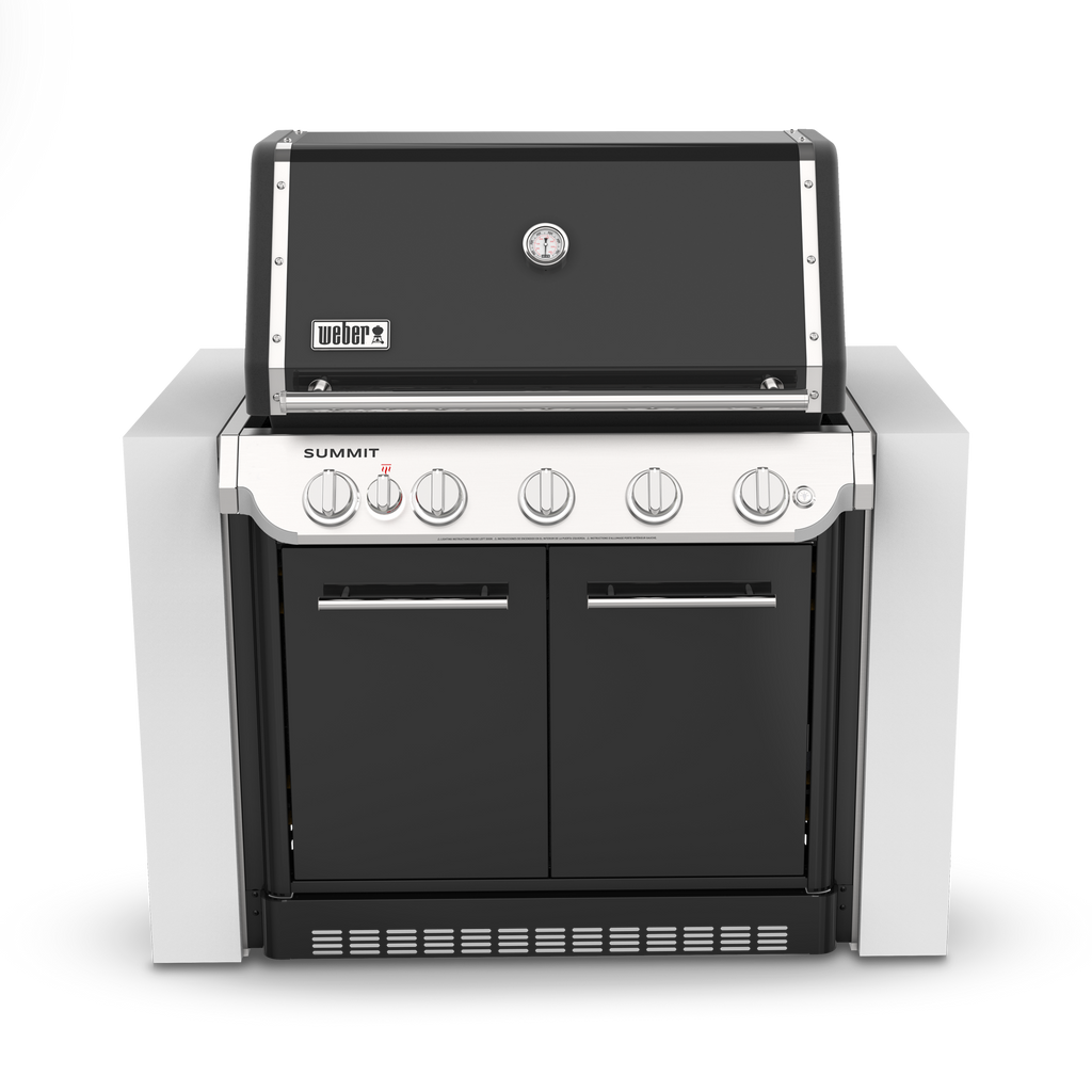 Summit® SB38 Built-In Gas Barbecue Black (Natural Gas)