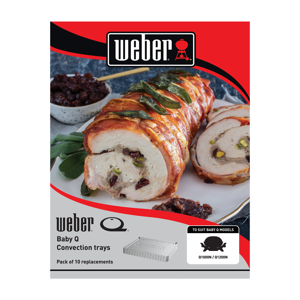 Weber Baby Q Convection Trays (Q1X00N)