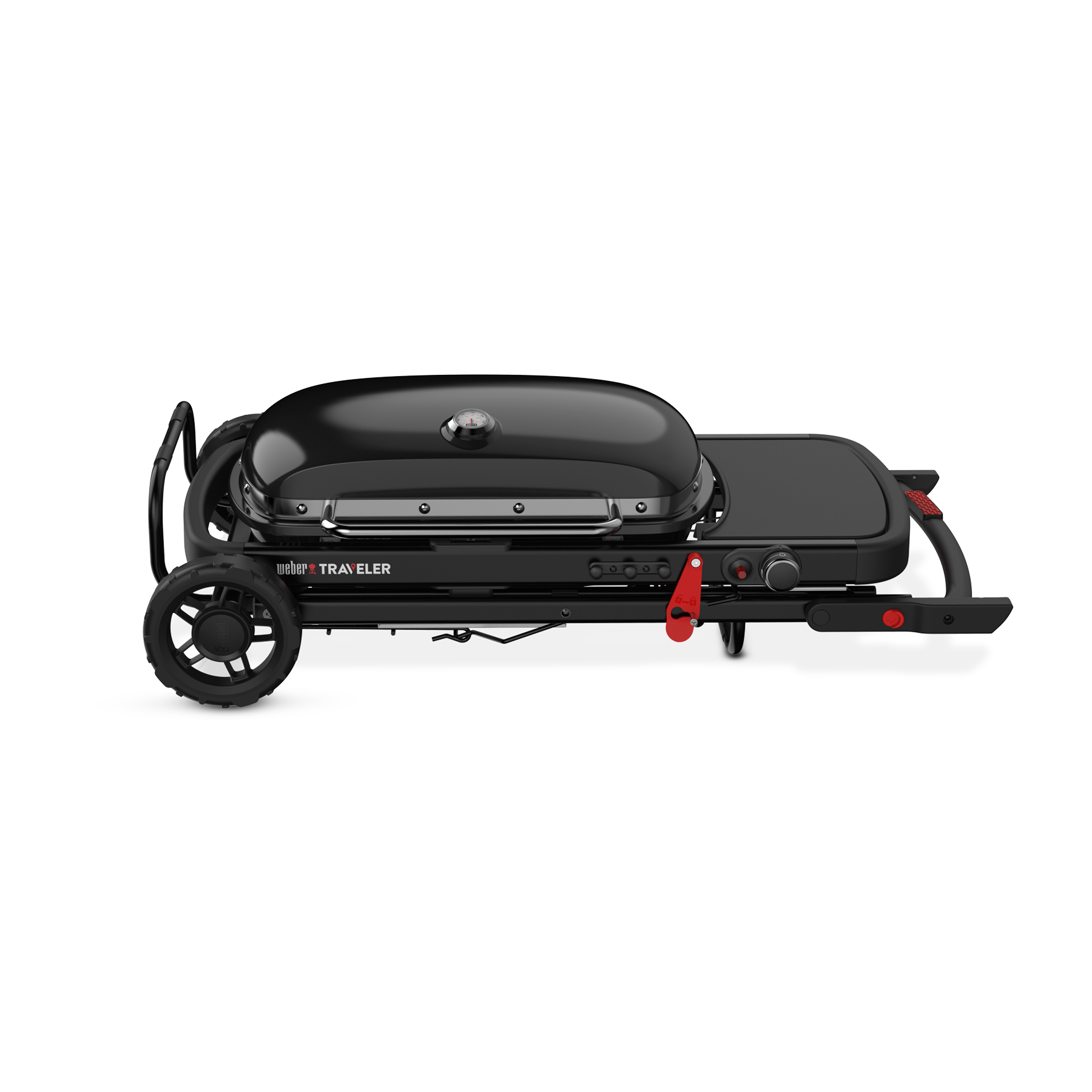 Weber Traveler® Portable Gas Barbecue Stealth Edition