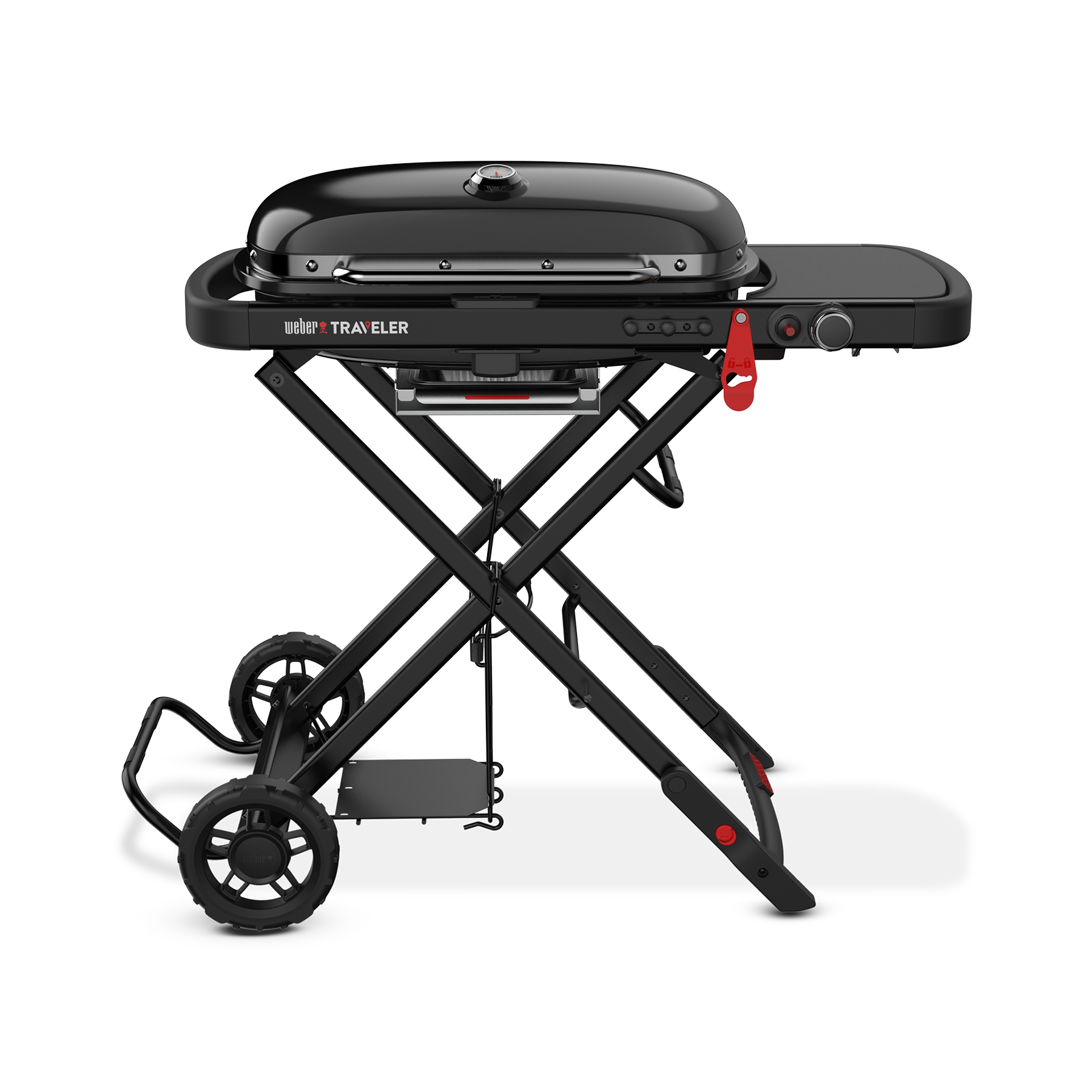 Weber Traveler® Portable Gas Barbecue Stealth Edition