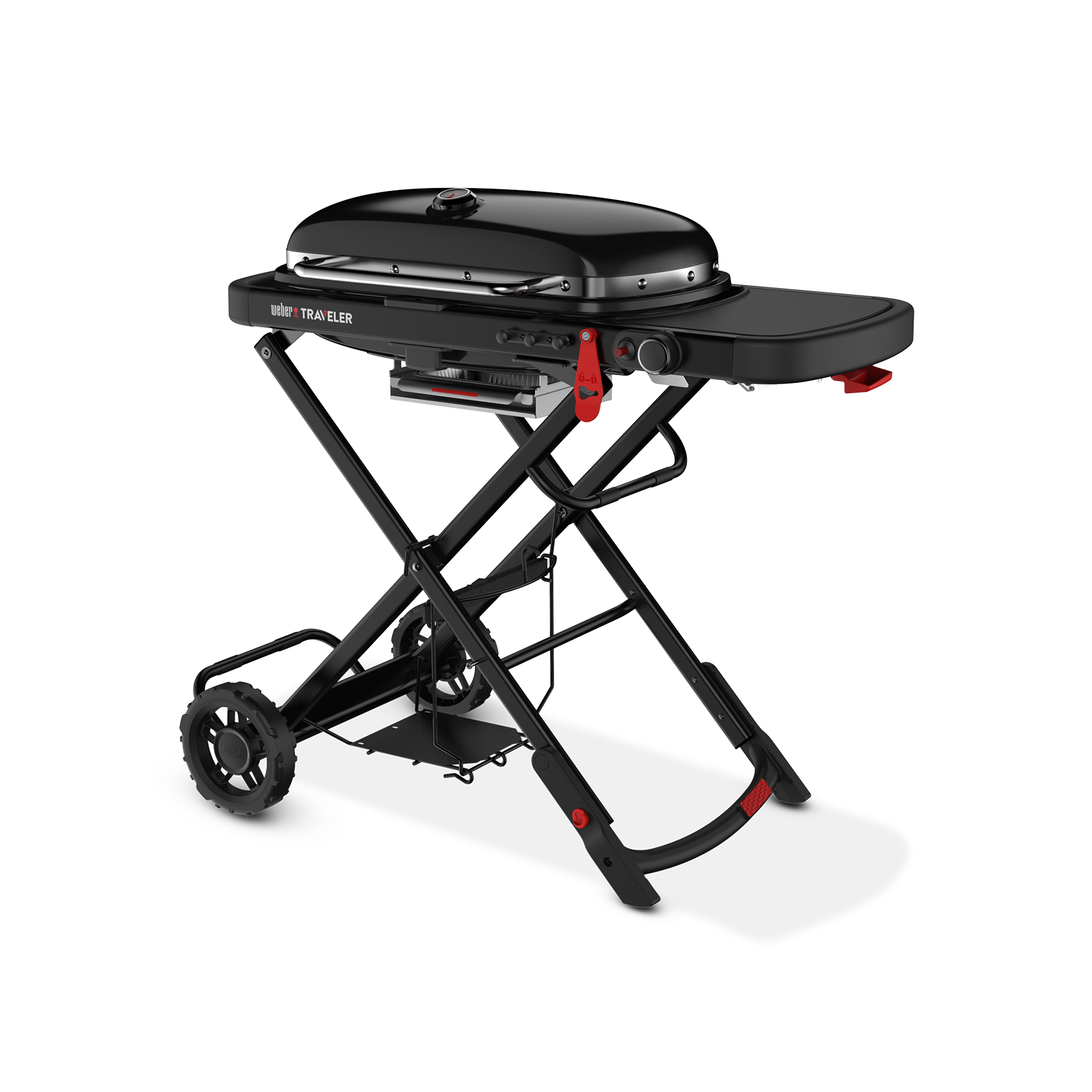 Weber Traveler® Portable Gas Barbecue Stealth Edition
