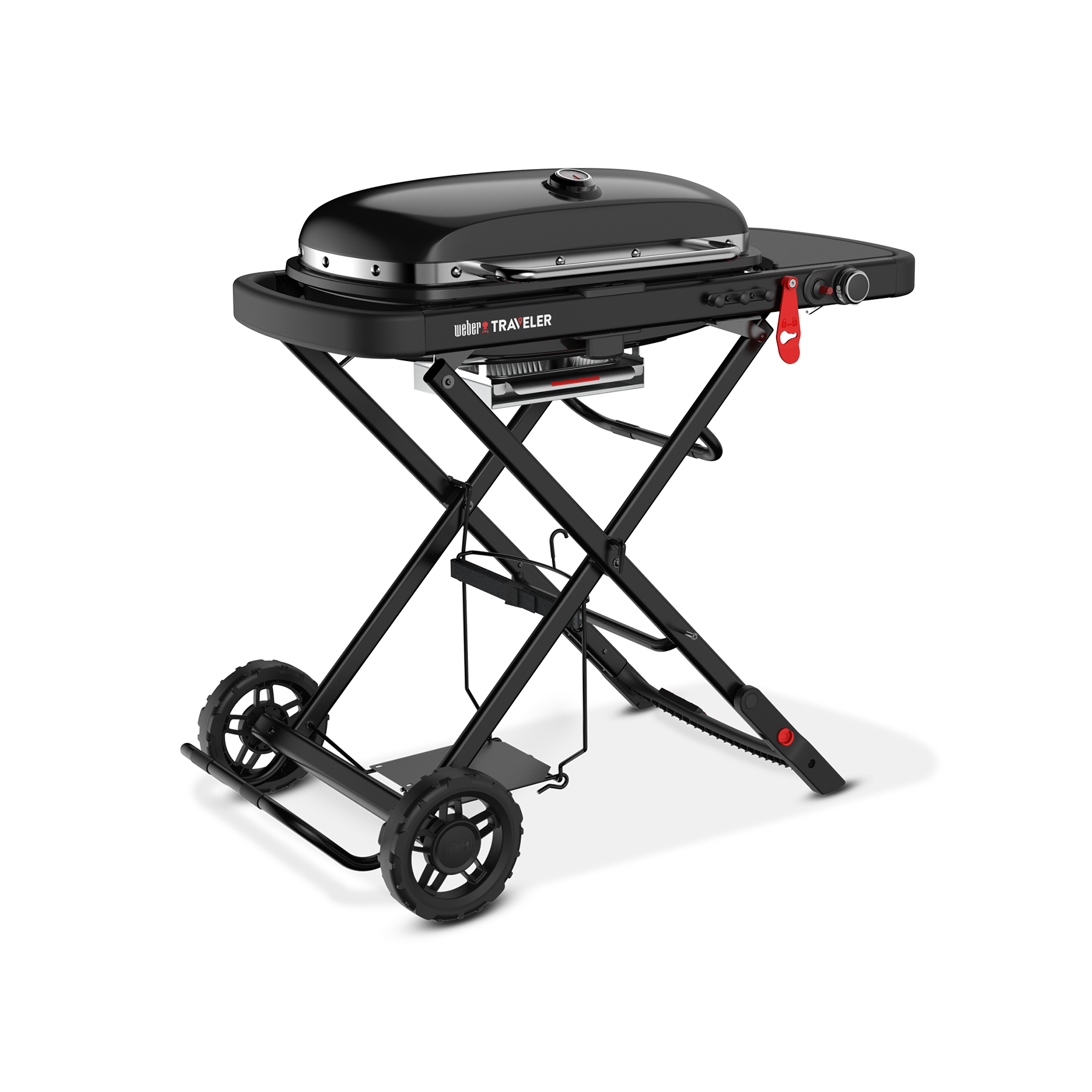Weber Traveler® Portable Gas Barbecue Stealth Edition