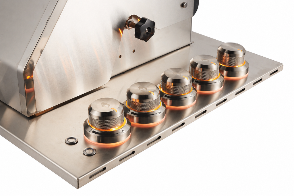 Bossworx Drop In SS BBQ, 4 Burner with Infrared Rear Burner