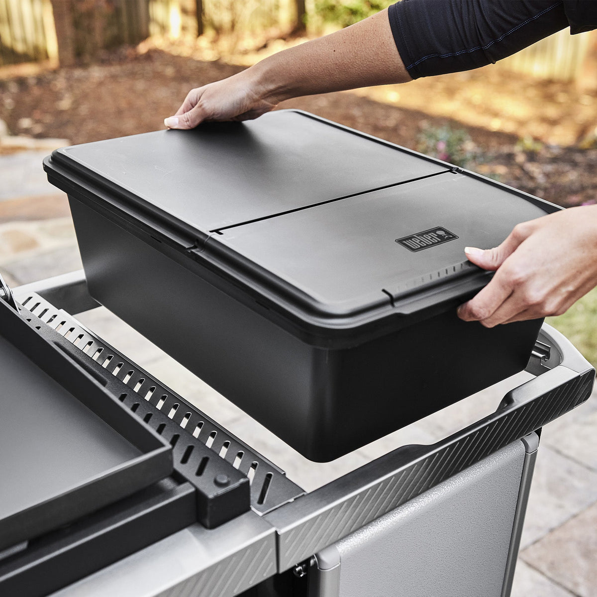 Weber Works Outdoor Storage Bin
