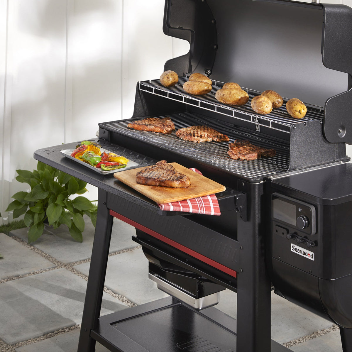 Weber® Searwood® XL 600/Smoque™ XL Folding Front Table