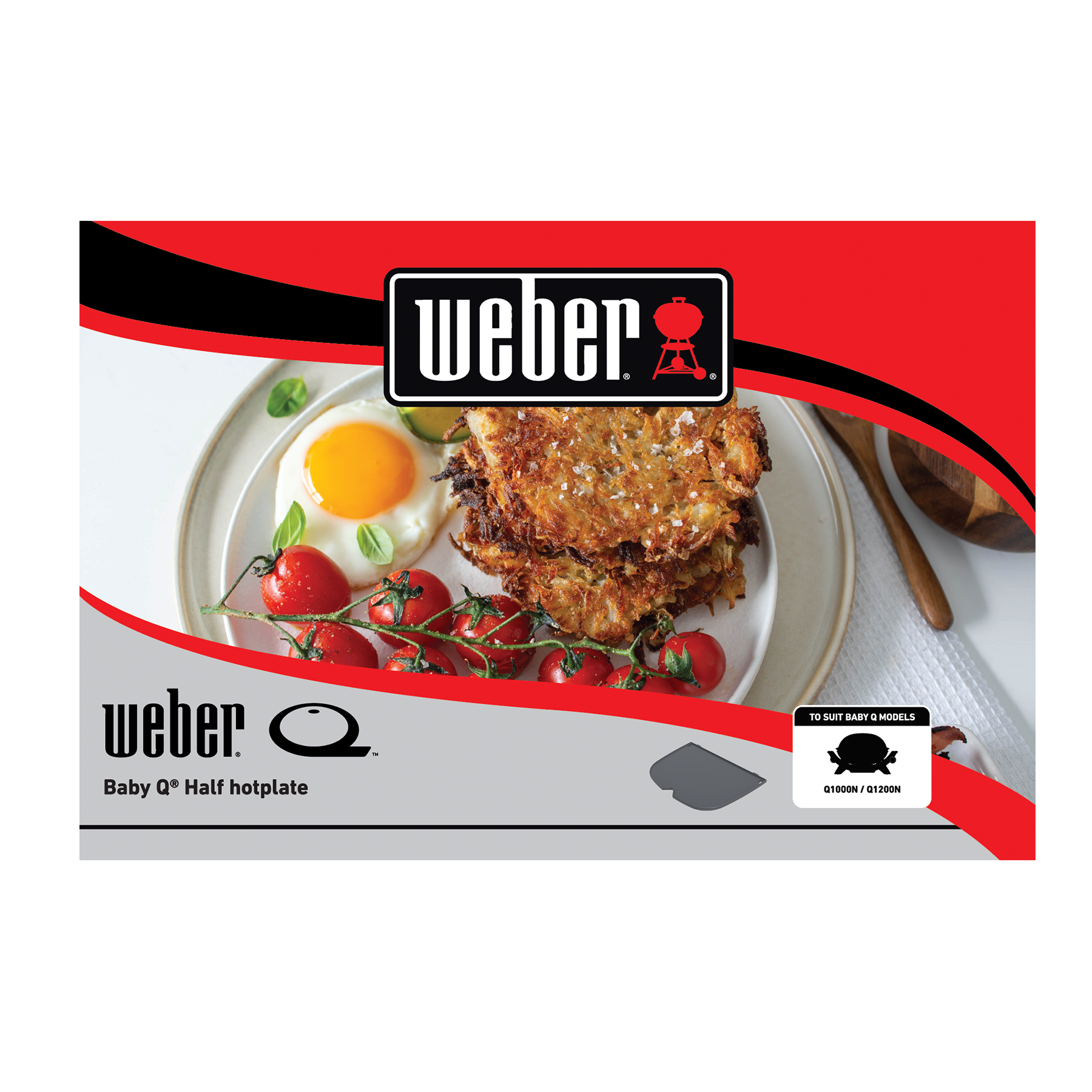 Baby Q® Half Hotplate