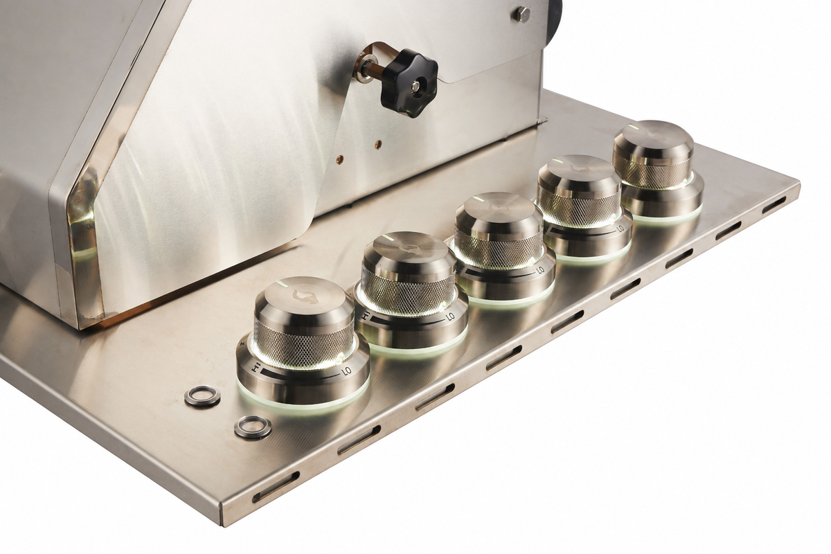 Bossworx Drop In SS BBQ, 4 Burner with Infrared Rear Burner
