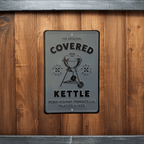 Limited Edition Vintage Covered Kettle Metal Sign