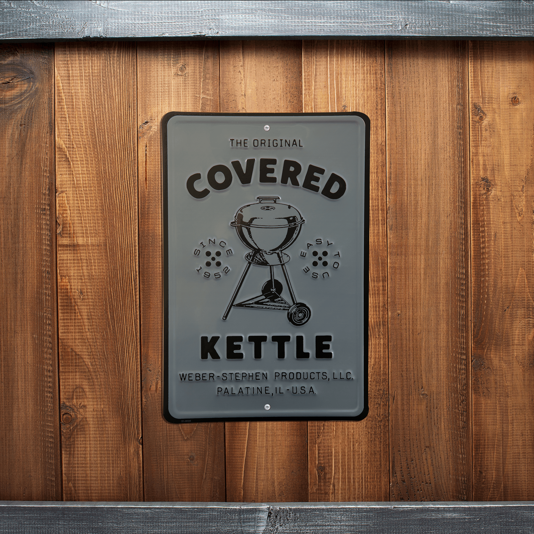 Limited Edition Vintage Covered Kettle Metal Sign