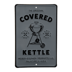 Limited Edition Vintage Covered Kettle Metal Sign