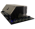 Bossworx Drop in Black BBQ, 4 Burner with Infrared Sear Burner