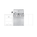 SummitÂź S-460 Built-In Gas Barbecue (LPG)