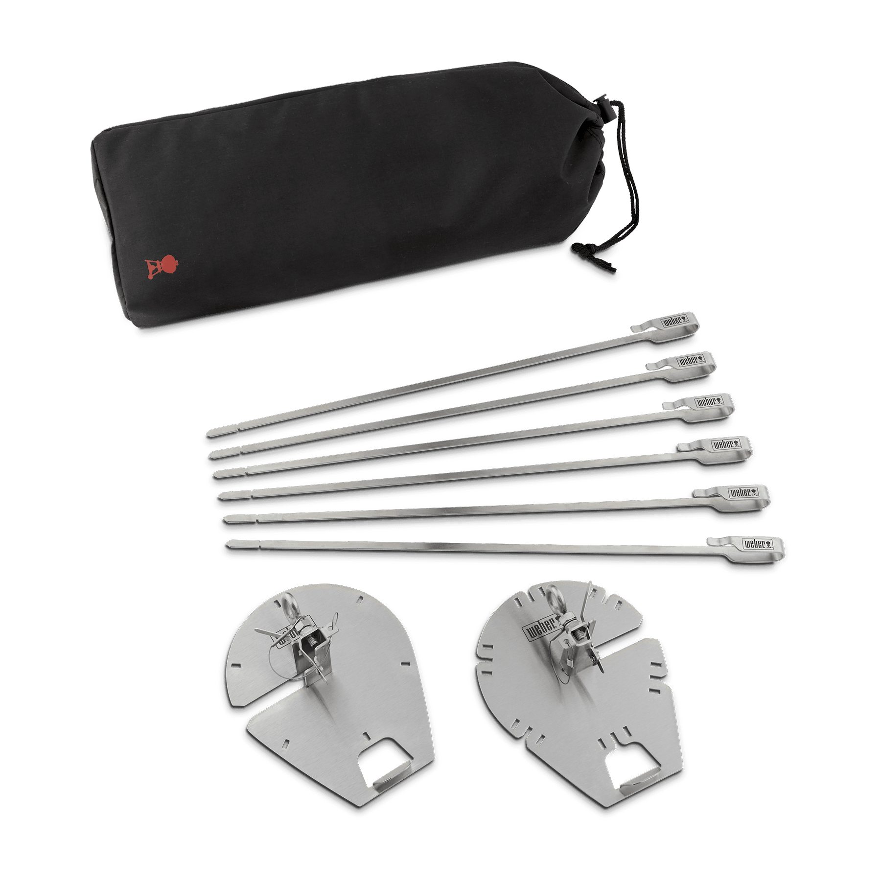 WEBER CRAFTED Rotisserie Skewer Set