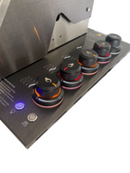 Bossworx Drop in Black BBQ, 4 Burner with Infrared Sear Burner