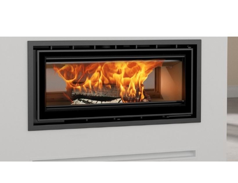 ADF Linea 100 Insert Wood Fire