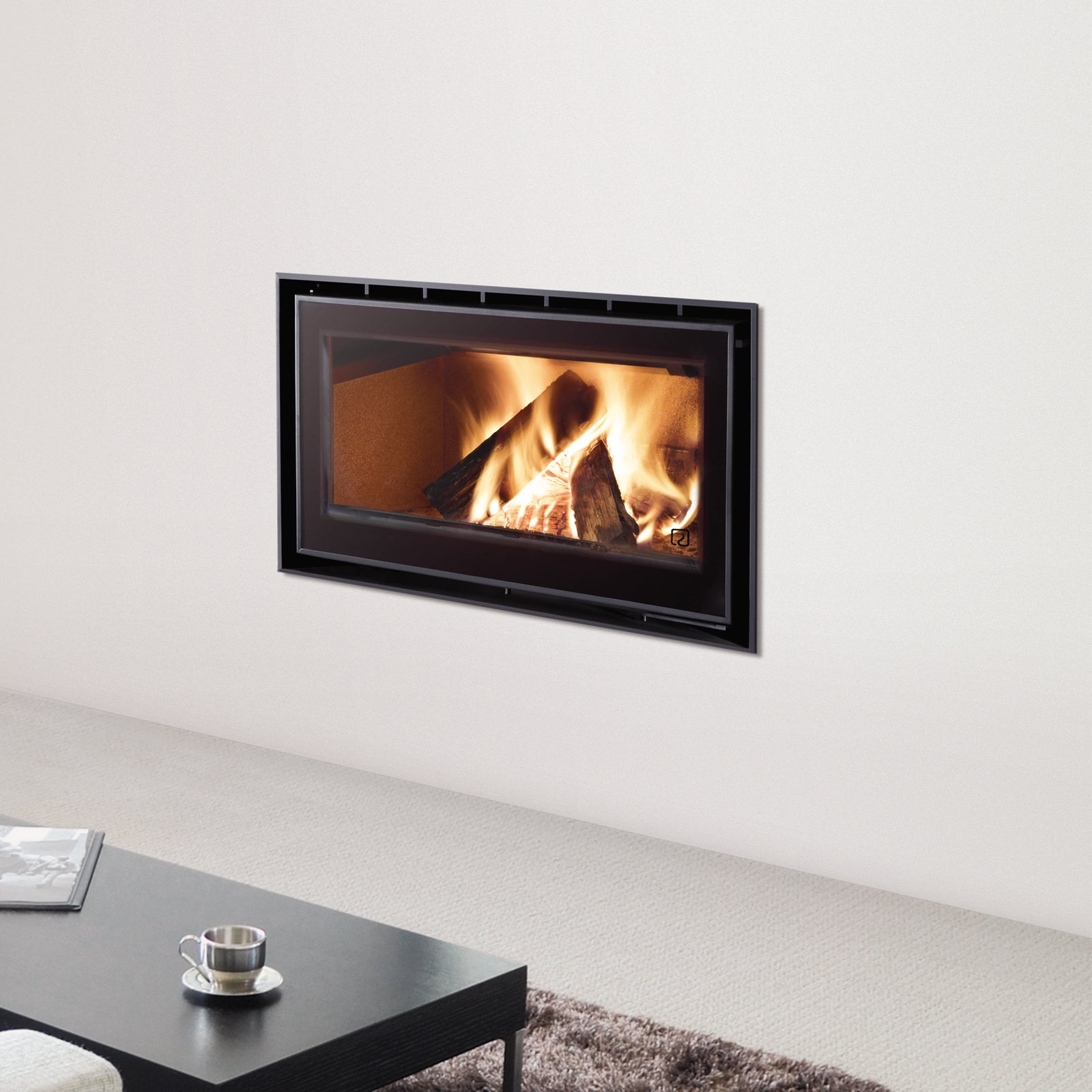 ADF Linea 100 Insert Wood Fire