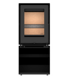 ADF Millenium L37 F/S Fireplace inc Log Storgae Base