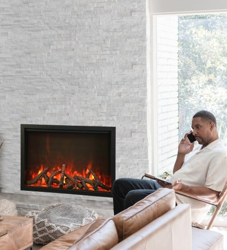 Amantii Trd 44 - Traditional Bespoke Indoor/Alfresco Electric Fireplace