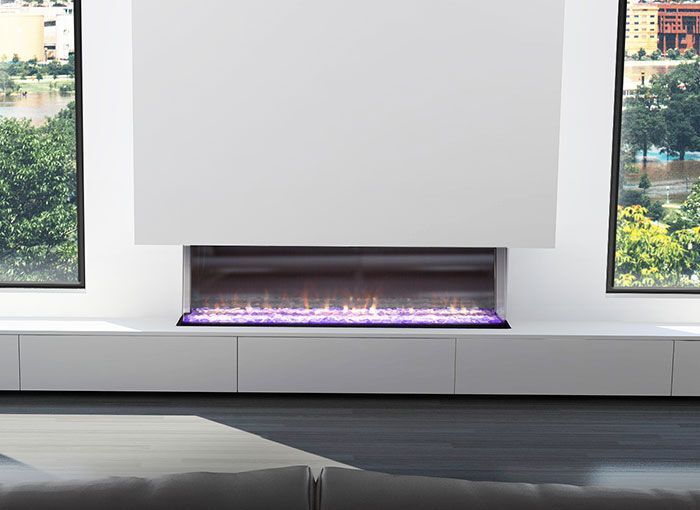 Ambe 49" Multi Electric Fireplace