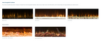 Ambe Linear Deep 50 Electric Fireplace