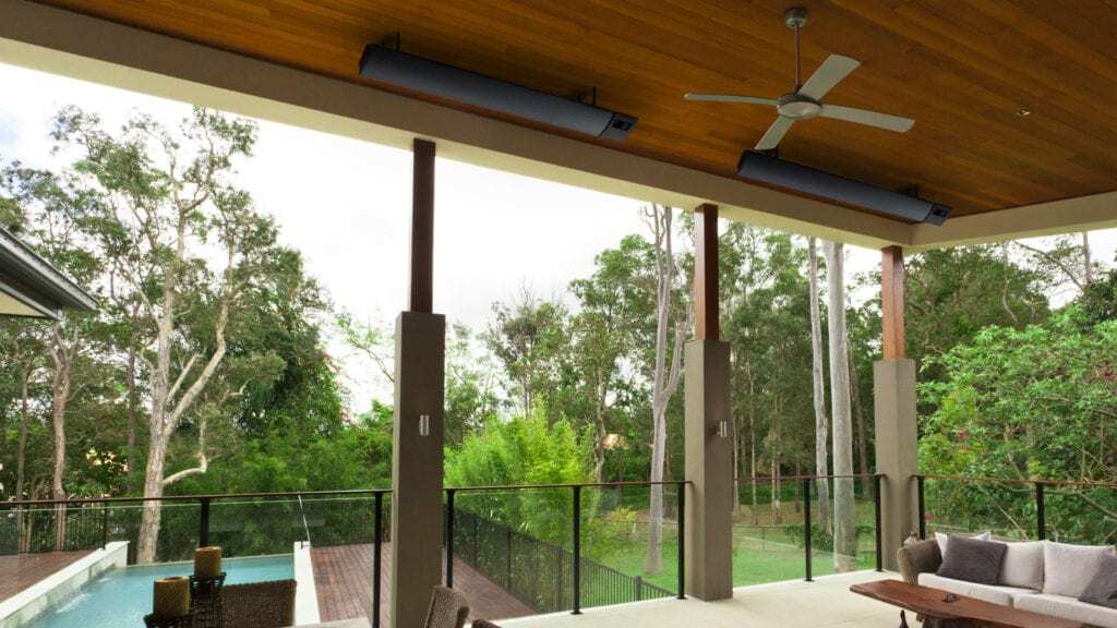 Ambe RC2400 Outdoor Electric Radiant Ceramic Heater (2400W)