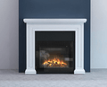 Ambe Square 30" Electric Fireplace
