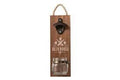 Avanti Bottle Opener with Jar Cap Catcher