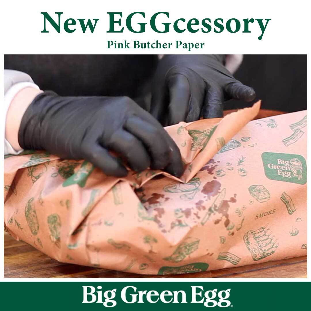 BGE Branded Pink Butchers Paper 18 46cm x 75ft 23 Metres