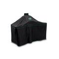 BGE Universal Cover E suit W/Piping & Handle for Large Egg on Acacia Table