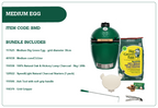 BGE Medium Built In Bundle