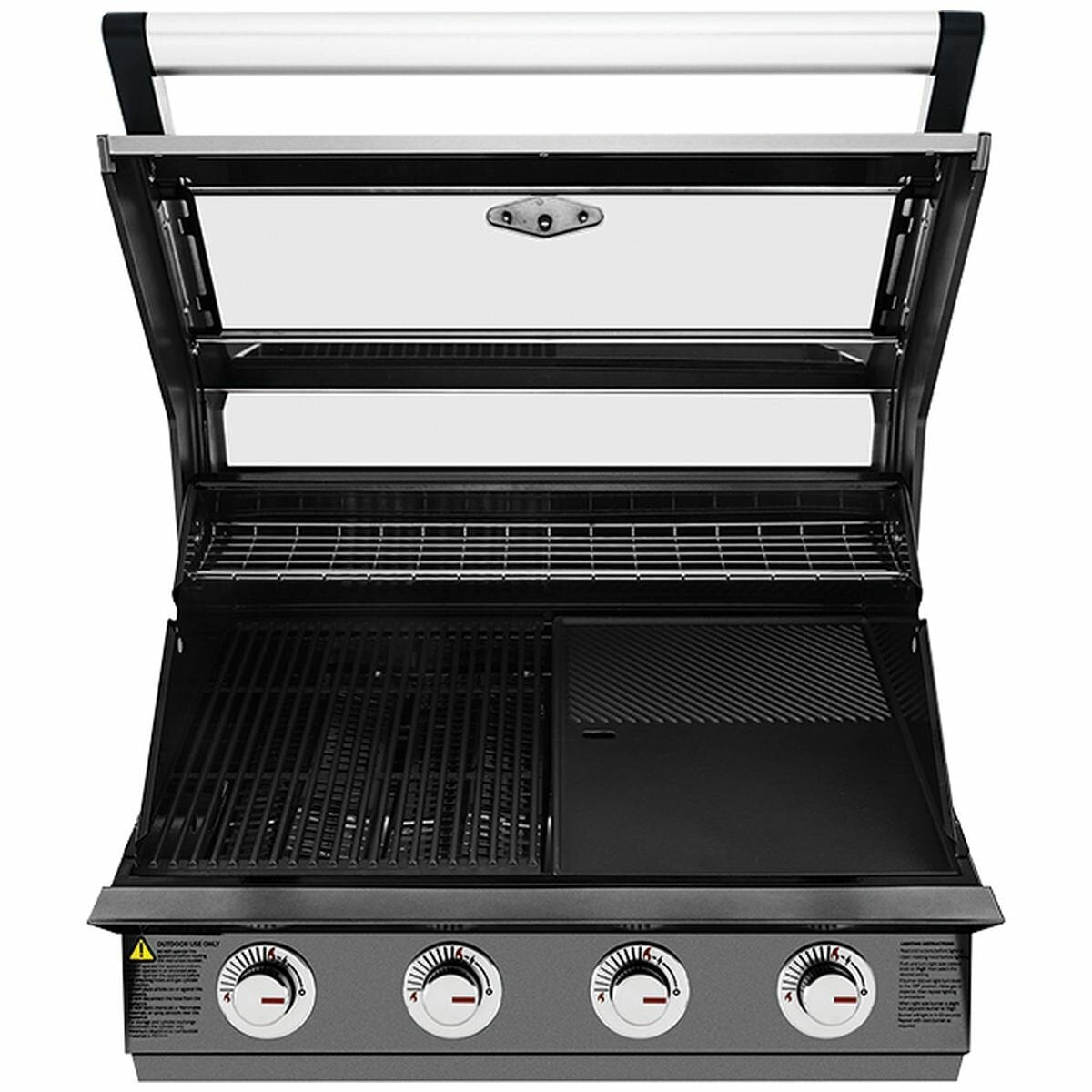 Beefeater 1600 Series Dark 4B Built-In w Cast Iron Burners & Grills