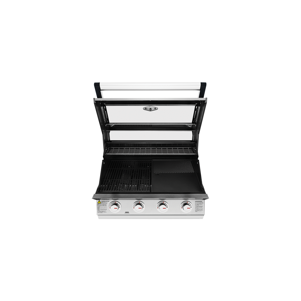 Beefeater 1600 Series S/Steel 4B Built-In w Cast Iron Burners & Grills