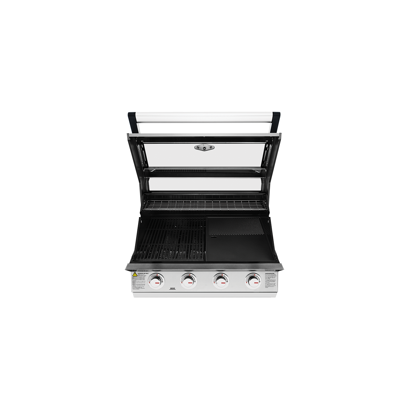 Beefeater 1600 Series S/Steel 4B Built-In w Cast Iron Burners & Grills