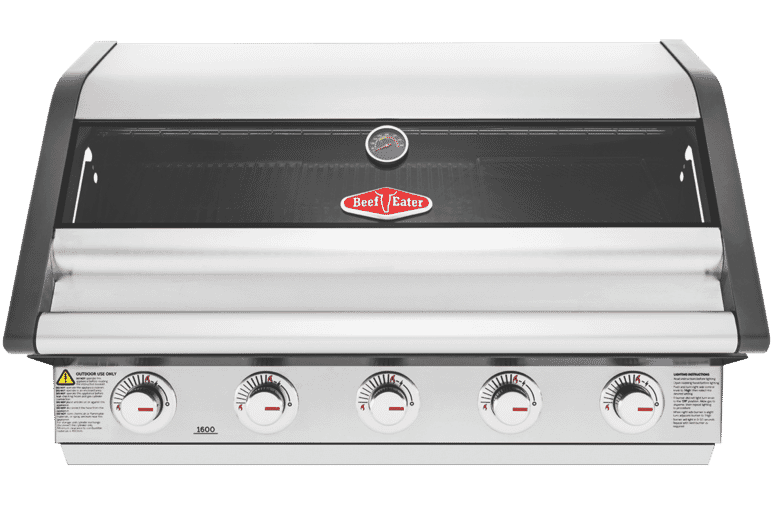 Beefeater 1600 Series Stainless Steel 5 Burner - Inbuilt