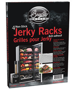 ZZ_Bradley Jerky Racks - Set of 4 (Teflon Coated small mesh)