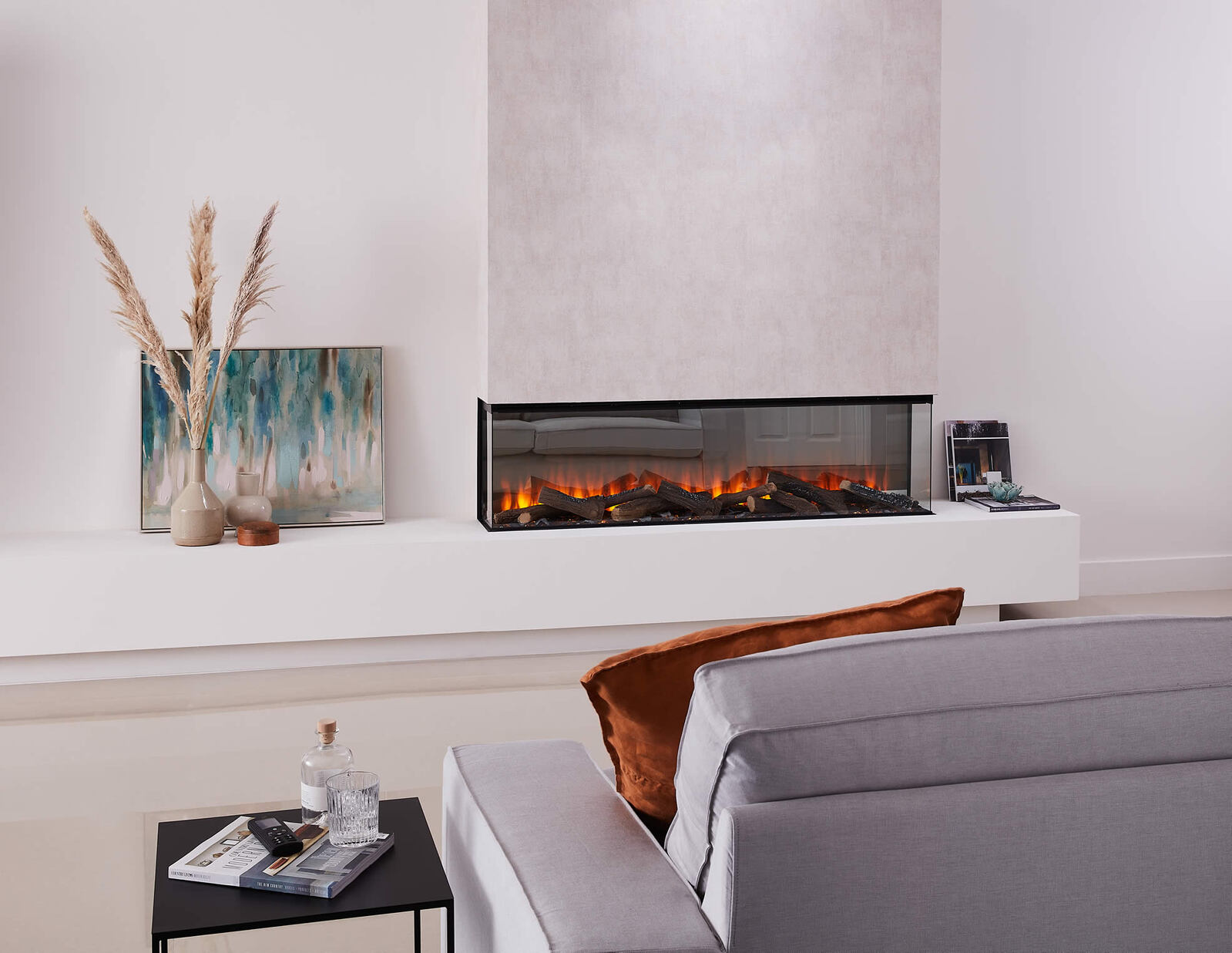 British Fires New Forest 1600 Electric Fireplace